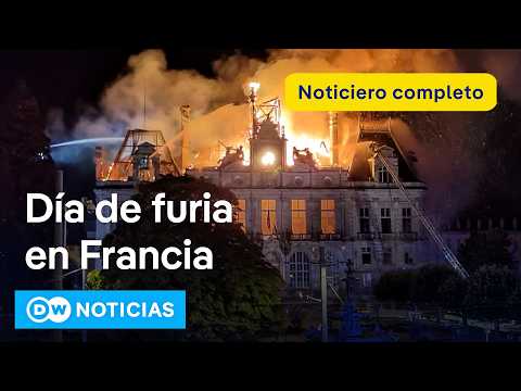 🔴 DW Noticias 17 de octubre: Protestas en Francia degeneran en caos y violencia
