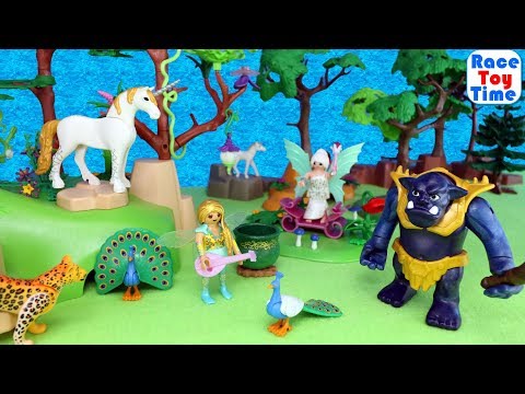 Playmobil Magical Fairy Forest Building Playset plus Animals Toys For Kids