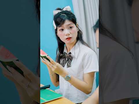 Watermelon Battle… Luck Chose the Kind One 🍉💖✨ #zunizuni