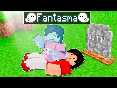 O KR MORREU e virou um FANTASMA no Minecraft!