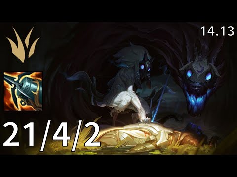 Kindred Jungle vs Rengar - EUW Diamond | Patch 14.13