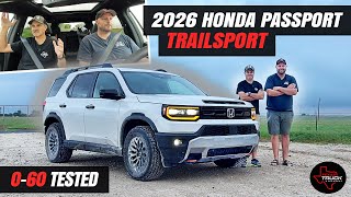 Is Honda Passport TRAILSPORT BETTER Than 4Runner?