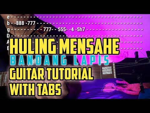 Bandang Lapis - Huling Mensahe (Huling Yugto) | Intro Guitar Tutorial Song