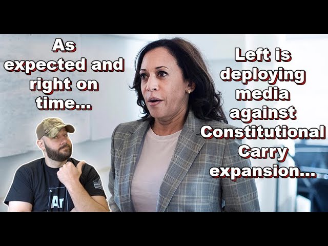 Alabama Constitutional Carry signing has the Left bringing out the big guns... The media...