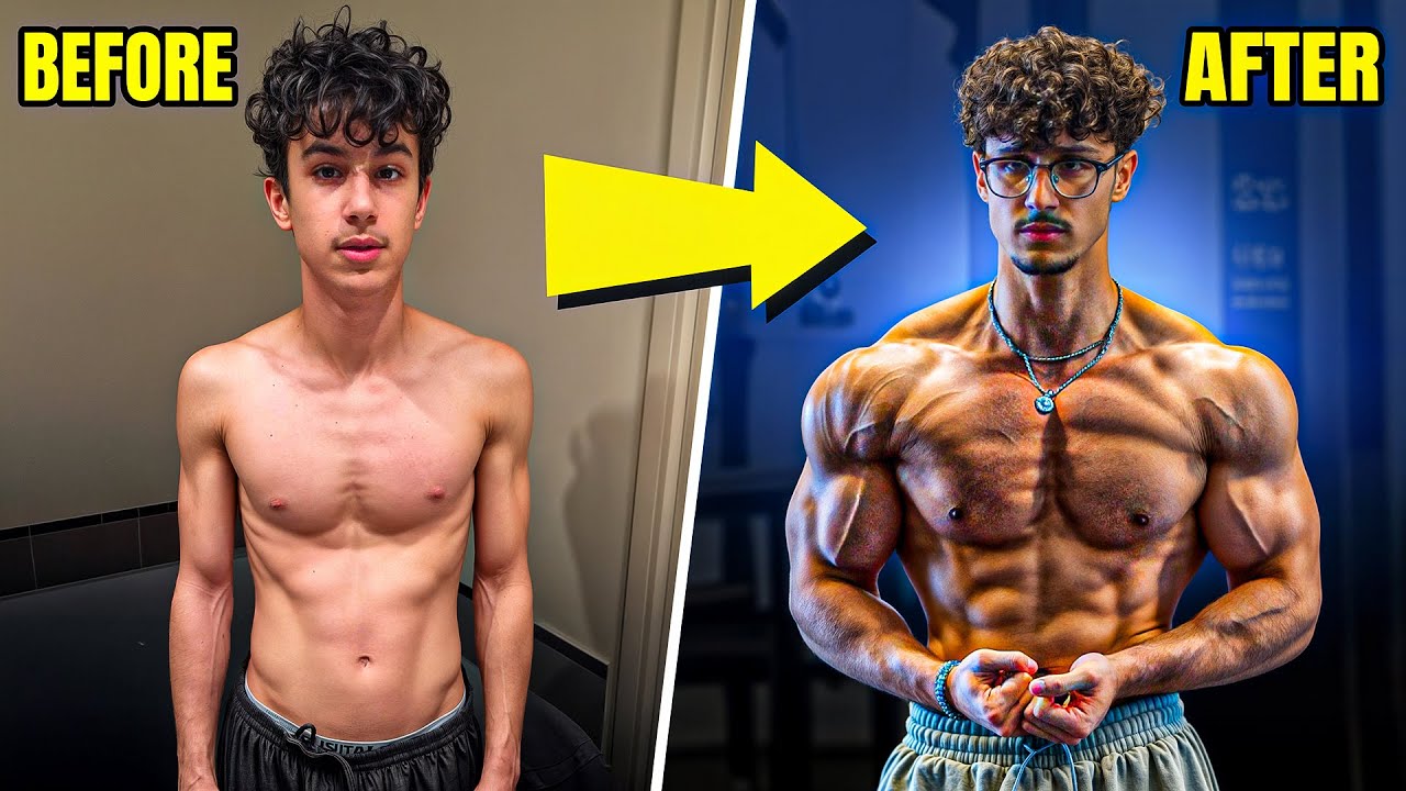 My 3 Year Natural Transformation (19-22) | Hussein Farhat