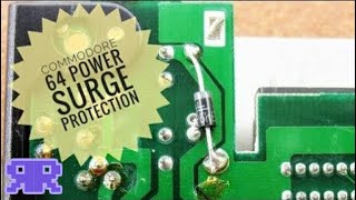 Retro Recipes 1st Video!: Commodore 64 Diode Power Surge Protection