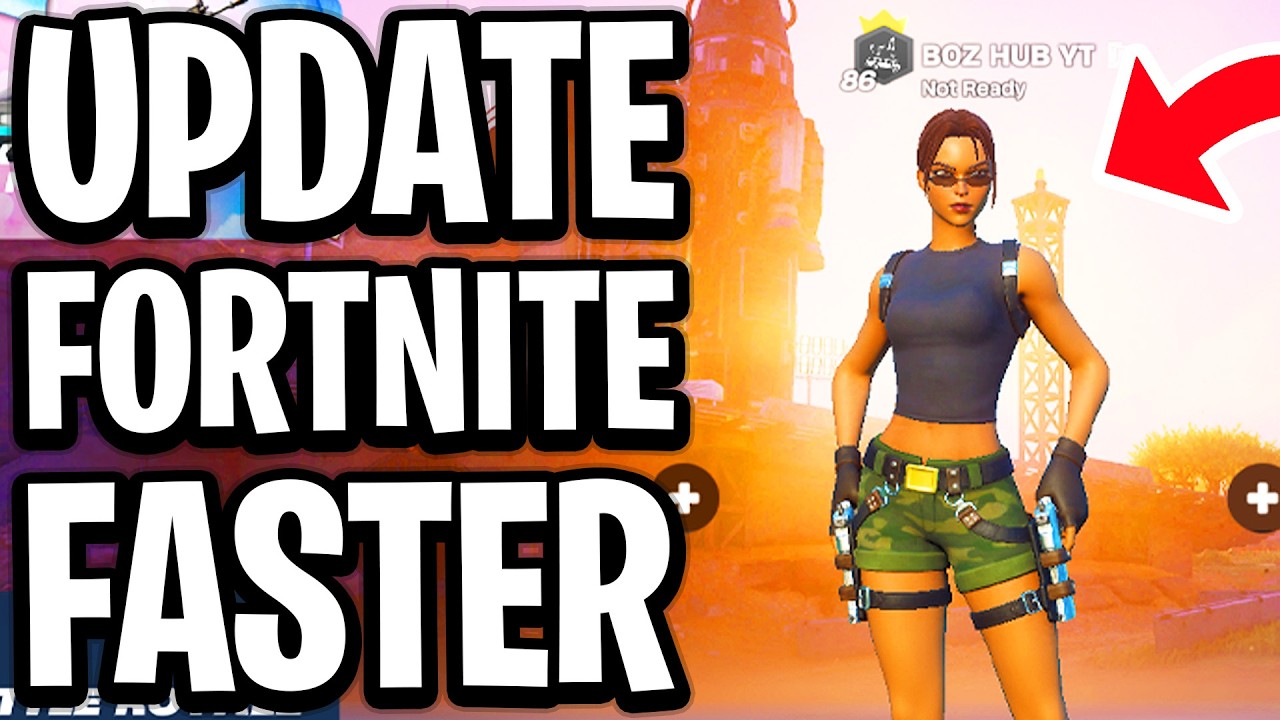 How to UPDATE Fortnite Faster on PS4/PS5/Xbox - Full Guide