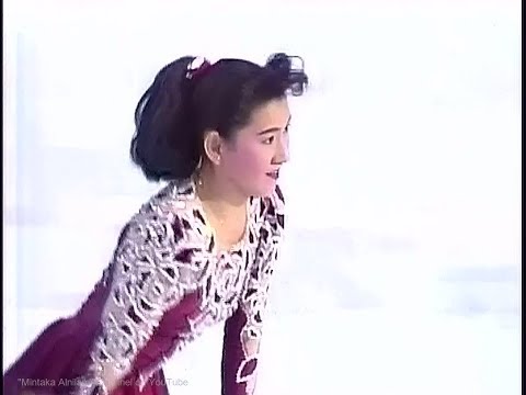 伊藤みどり  Midori Ito 1991/1992 Japan Nationals 全日本選手権