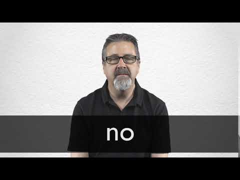How to pronounce NO in British English
