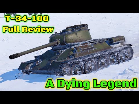 T-34-100 Full Review - Should You Buy It? The Soviet Glass Cannon [War Thunder]