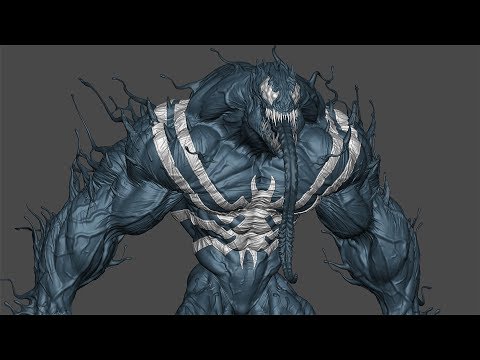 Venom Sculpting TimeLapse