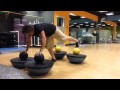 Crazy Bosu Medicine Ball Exercise