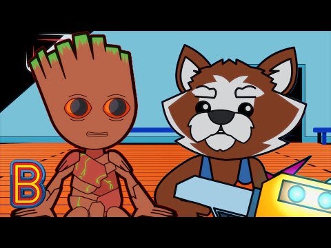 Baby Groot School | BeanoToons