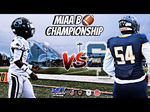 MIAA B 2025 FOOTBALL CHAMPIONSHIP | Pallotti Panthers x St  Paul’s Crusaders | Varsity Football