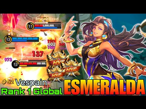 Monster Esmeralda VS Supreme Leomord - Top 1 Global Esmeralda by Vespain - Mobile Legends