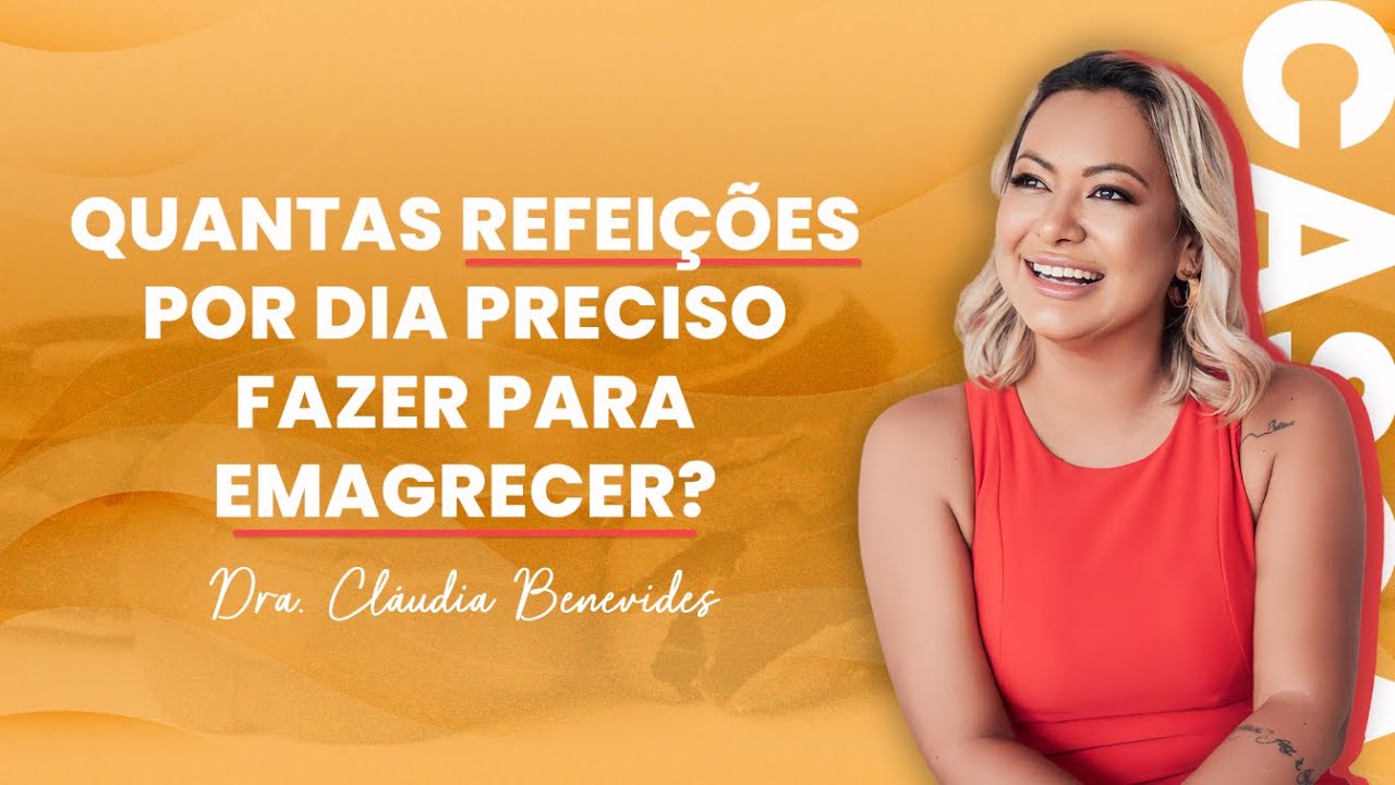 Quantas refeições por dia preciso fazer para emagrecer?