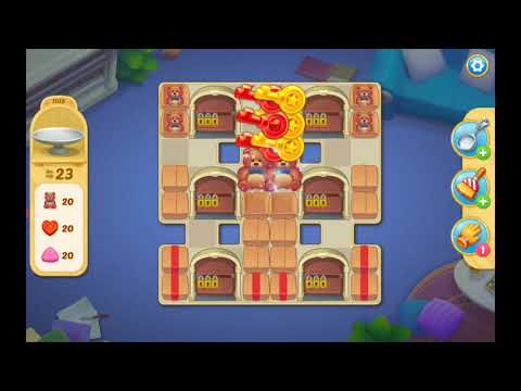 Matchington Mansion - Flowers, lamps and a statue