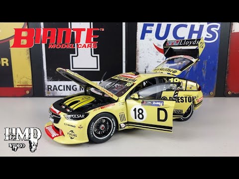 2018 Sandown 500 #18 Holden ZB Commodore, Lee Holdsworth, V8 Supercar 1:18 Biante Diecast Model