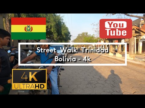 🇧🇴 Street Walk Trinidad - Bolivia - 4K