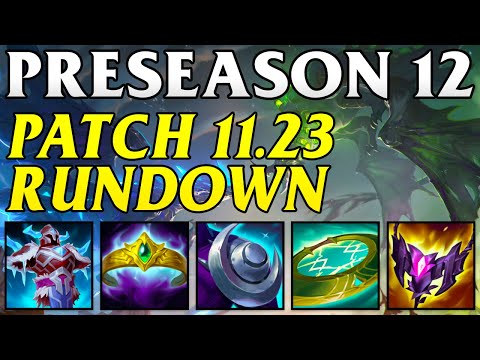 PATCH 11.23 FULL RUNDOWN AND THOUGHTS - League of Legends Patch Review