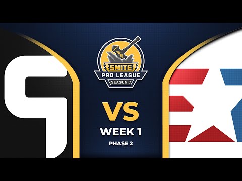 SMITE Pro League: Ghost Gaming vs eUnited (S7 Phase 2 Week 1)