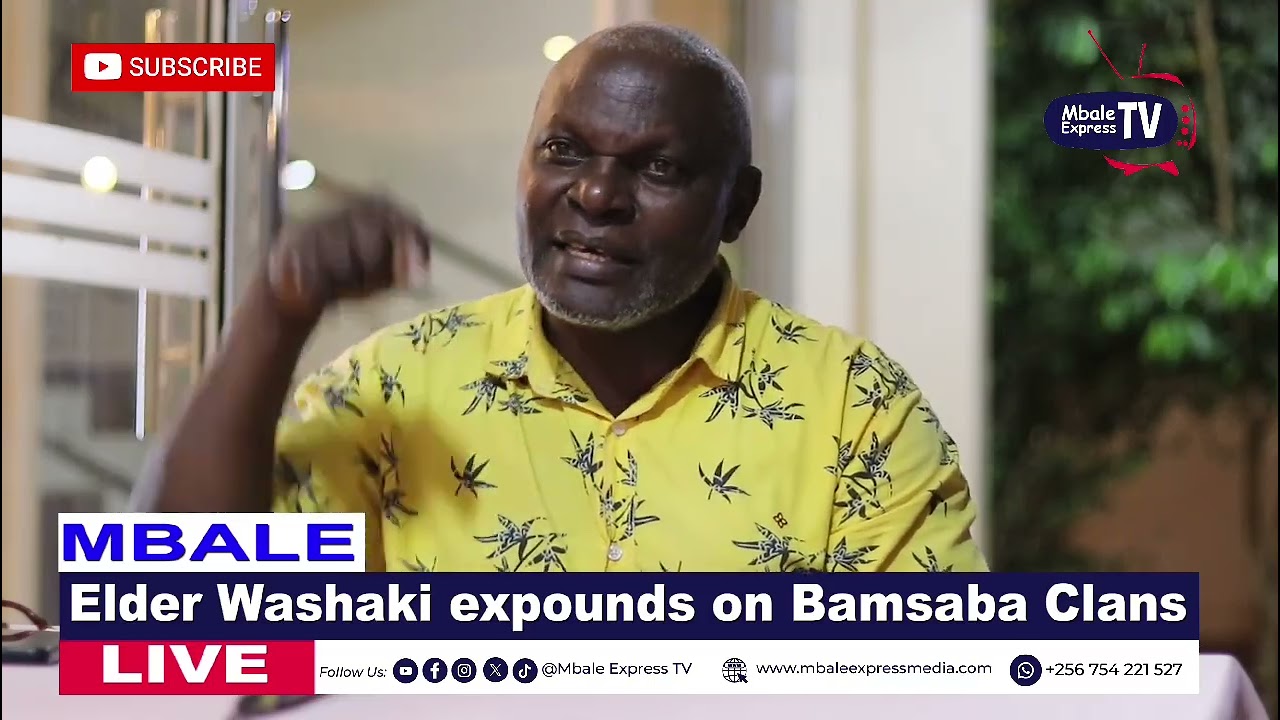 Elder Washaki expounds on Bamasaba clans