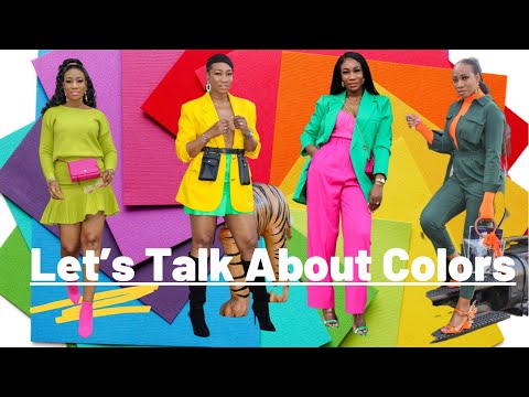 5 WAYS TO COLOR BLOCK YOUR OUTFITS | Tips On How to...