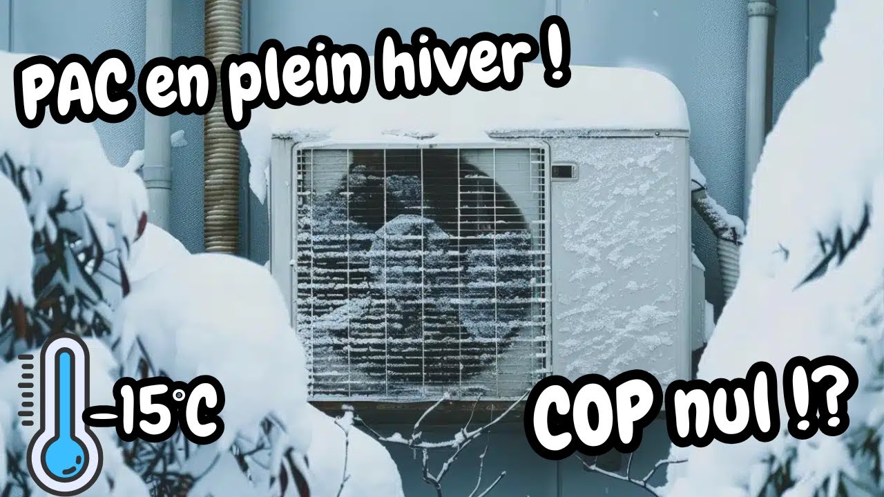 POMPE à CHALEUR : COMMENT VERIFIER  LE COP REEL (HIVER)