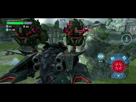 Fire joins the Freeze | Glaciers Ao Jun Meta Rage in FFA War Robots | SuperStar MJ Gameplay