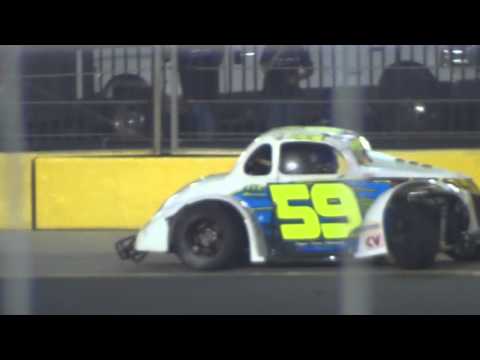 US Legends Cars 2012 Big Moey 100 Pistone Flip Fancam