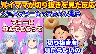 ルイ姉のママが「ぺこらマミーのもっちゅりん事件」の切り抜きを見た反応【ホロライブ切り抜き/兎田ぺこら/鷹嶺ルイ】