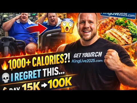 How I Burn 1,000+ Calories & Cook Healthy LIVE (Beginner Weight Loss Transformation) 🔥💪😳