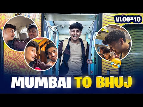 TRAVELLING MUMBAI TO BHUJ BY TRAIN😝| zapsaaa💛VLOG-10