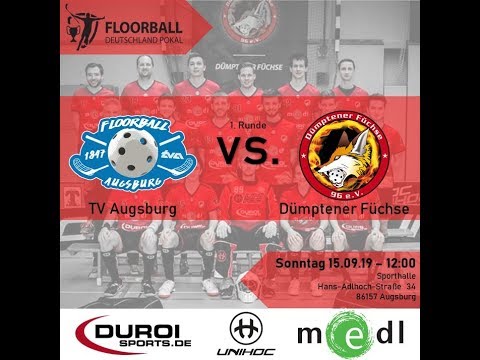 Floorball Deutschland Pokal Herren: TV Augsburg VS. Dümptener Füchse HIGHLIGHTS
