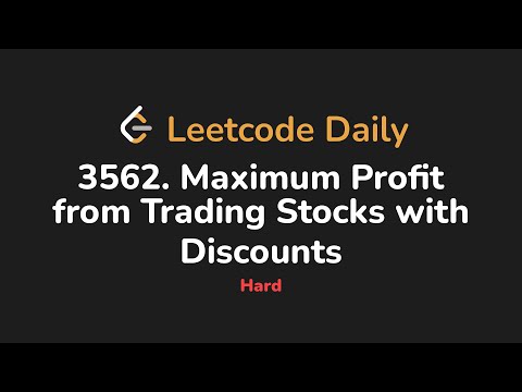 3562. Maximaler Gewinn beim Handel mit Aktien mit Rabatten | Leetcode Daily - Python