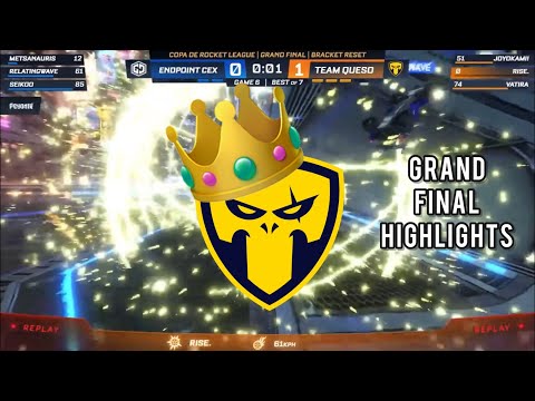 QUESO WIN the regional! 🥇 | HIGHLIGHTS: Grand Final - END vs TQ | RLCS 21/22: Copa de Rocket League