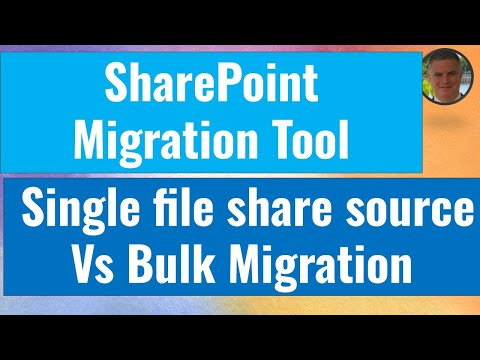 SharePoint Migration Tool  (SPMT) – Single file share source Vs Bulk Migration