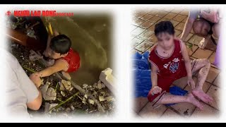 Podcast | 45 giây sinh tử cứu cháu bé giữa dòng lũ | Báo Người Lao Động