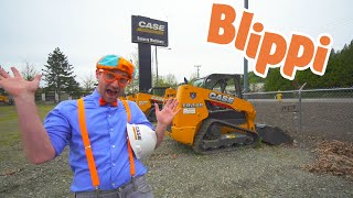 Blippi Explores Construction Trucks For Kids | Blippi Videos | Educational Videos For Toddlers