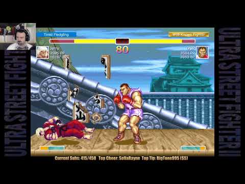 Ultra SF2 Birthday Week FUN! MP pt7 - Blanka/Rog vs. BROKEN V.Ken