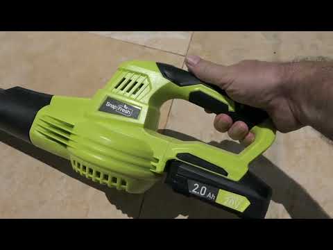 SnapFresh - Cordless Leaf Blower - Review