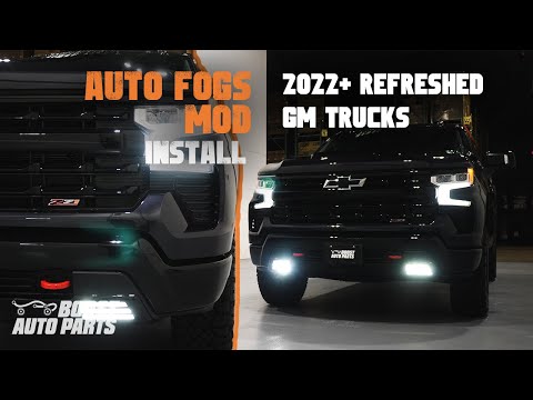 Automatic Fog Lights On (Auto Fogs Mod) - 2022-2026 Refreshed Chevy Silverado / GMC Sierra