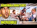 Julien Cohen Bohemian Rhapsody Flash Mob First Reaction Queen Tribute Was INSANE