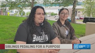 Siblings pedaling for a purpose in KeyBank Gran Fondo