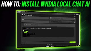 NVIDIA Local Chat AI のインストール方法 - ChatRTX チュートリアル