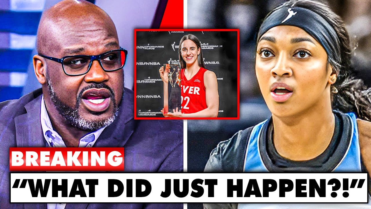 Angel Reese Throws TANTRUM FIT After Shaq DESTROYED Her & Caitlin Clark Just SHOCKED WNBA!