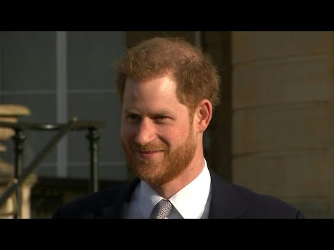 Prince Harry hosts 2021 Rugby League World Cup draw at Buckingham Palace | AFP