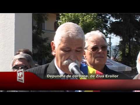 DEPUNERE DE COROANE, DE ZIUA EROILOR