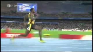 Usain Bolt Slow Motion Daegu IAAF WC 2011