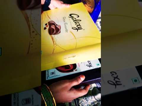 Rakhi special gift 🎁 from brothers #galaxy #chocolate #Rakhigift #brothers #warangal #festival #vibe